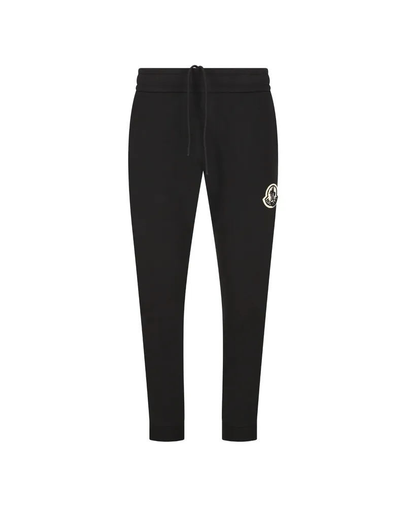 Moncler Logo-patch Drawstring Track Pants Black