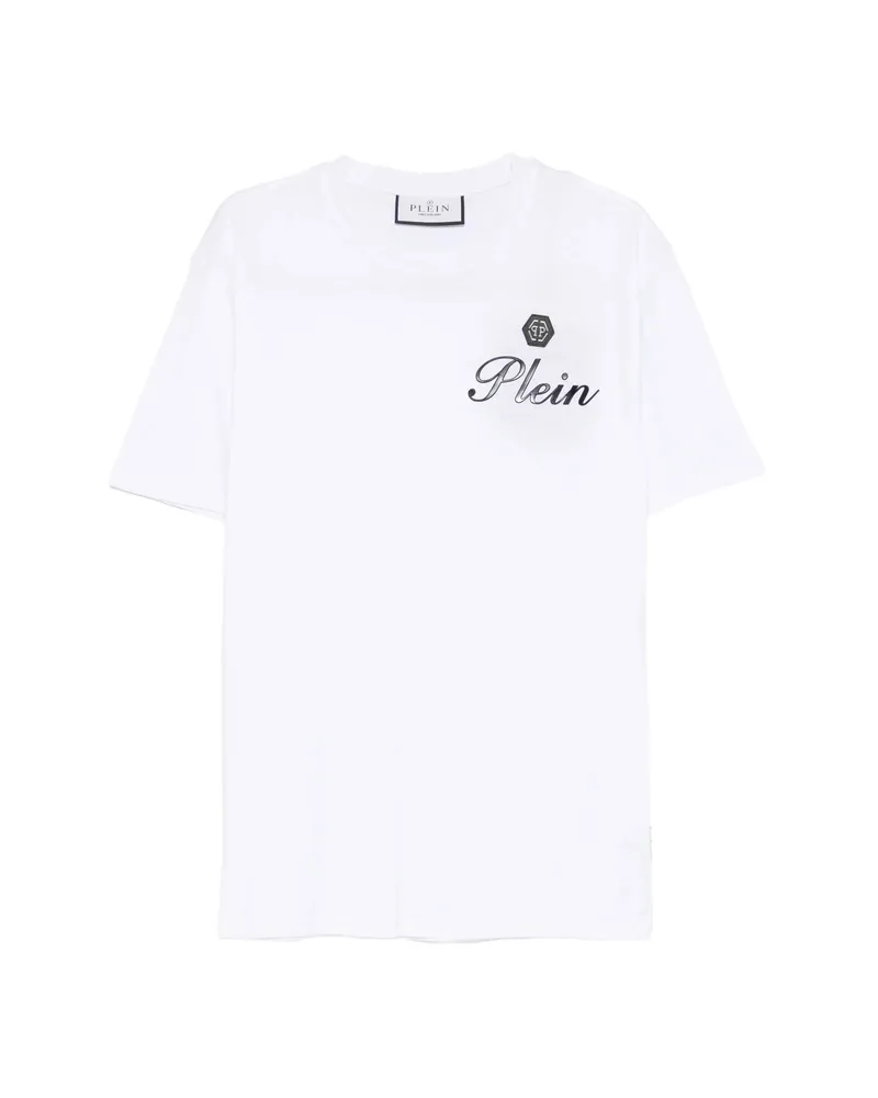 Philipp Plein Logo-detail T-shirt White