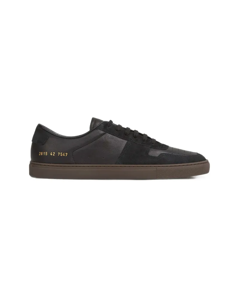Common Projects Perforated Panelled Sneakers Black