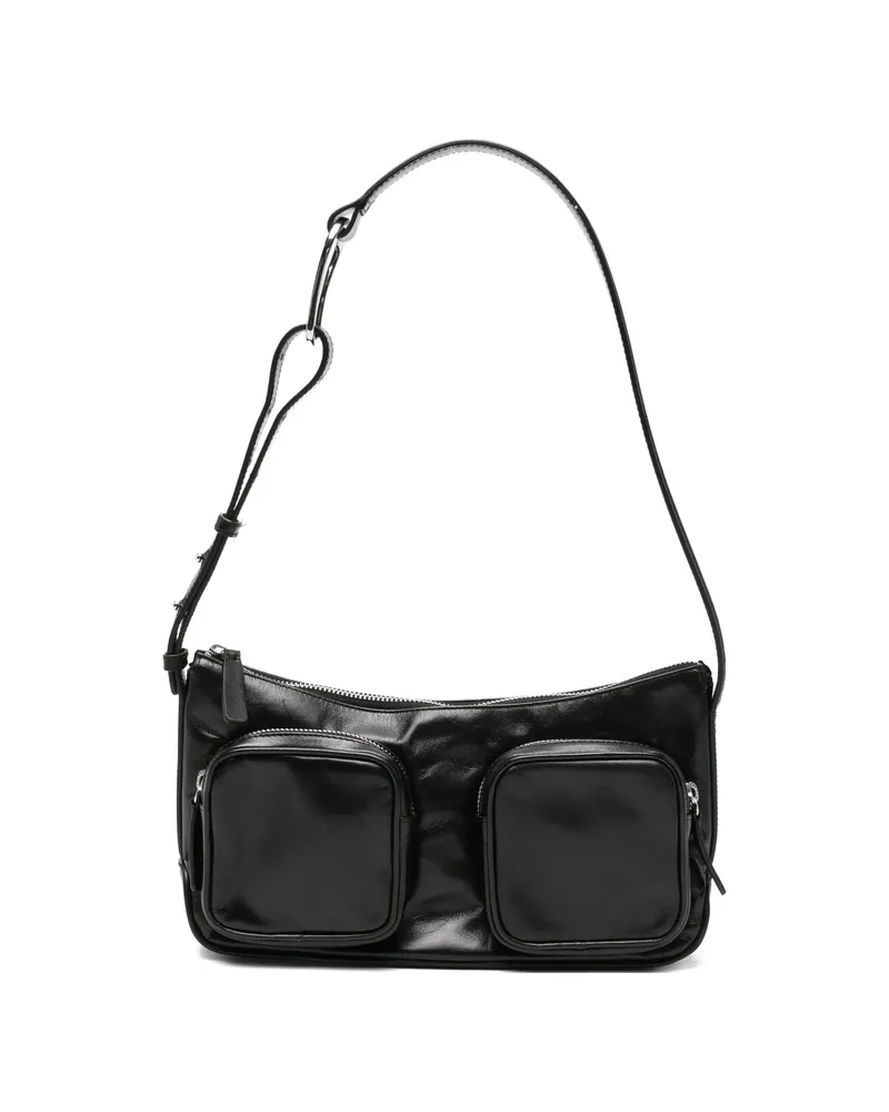 Vagabond Valence Pocket-detail Shoulder Bag Black