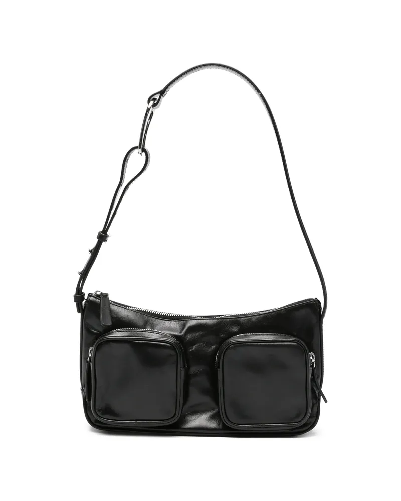 Vagabond Valence Pocket-detail Shoulder Bag Black
