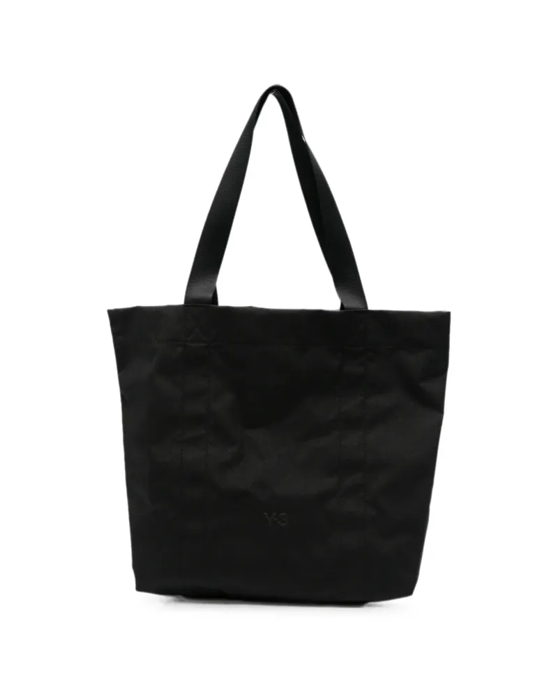 Y-3 Logo-print Shoulder Bag Black