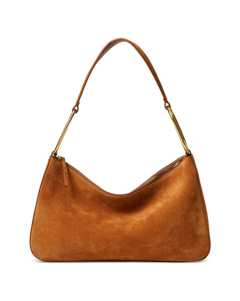 Twin-Set Medium Liliane Ring-detail Shoulder Bag Brown
