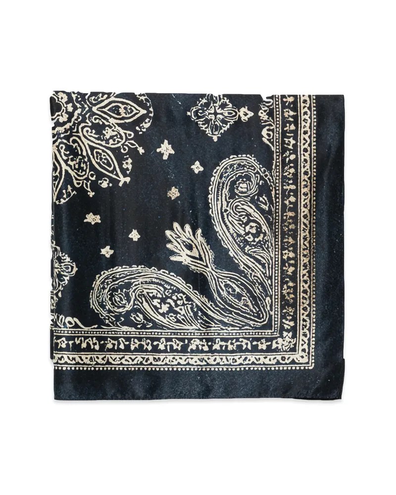 R13 Bandana-print Scarf Blue