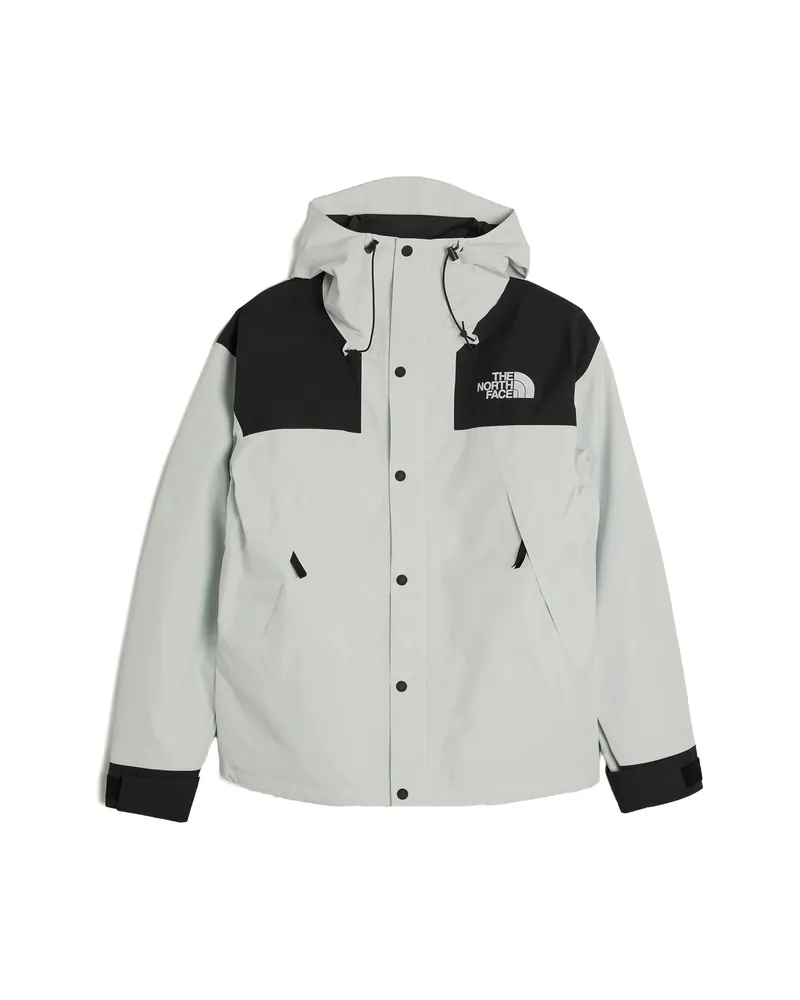 The North Face Logo Hooded Jacket Grey