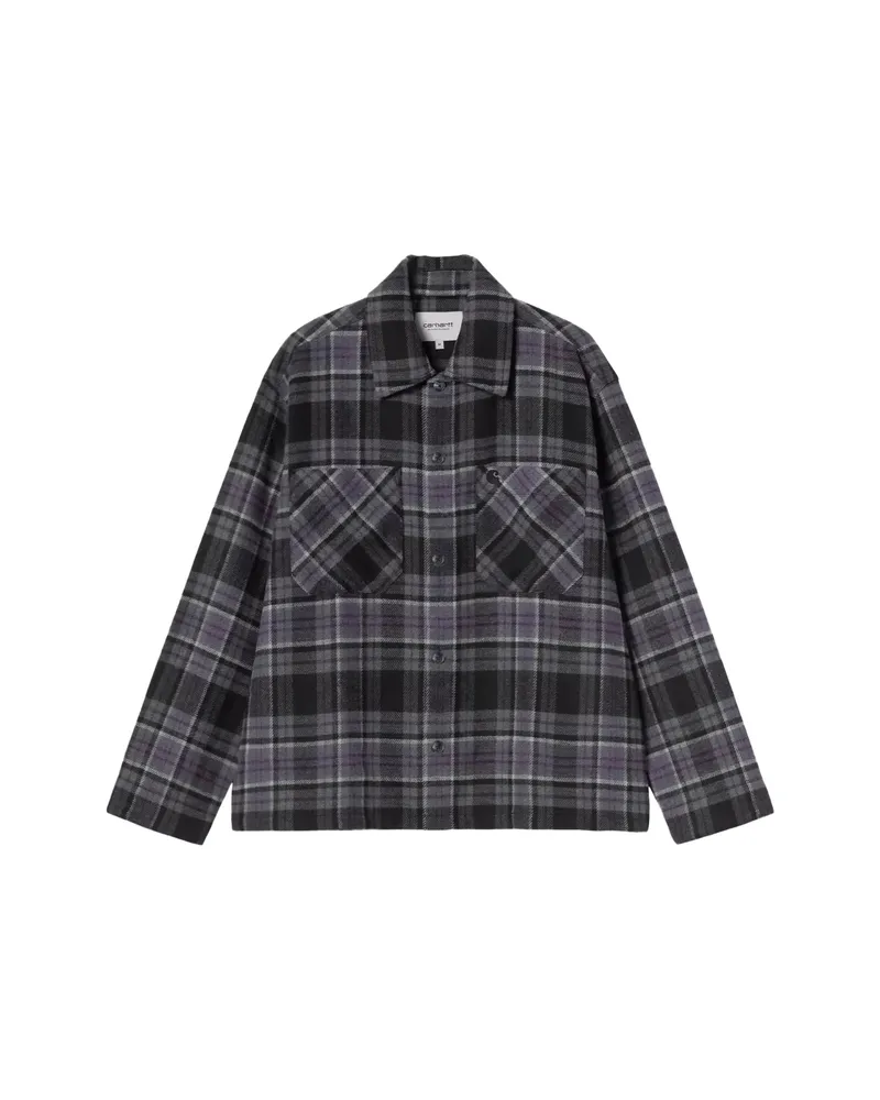 Carhartt WIP Parson Check-pattern Shirt Grey