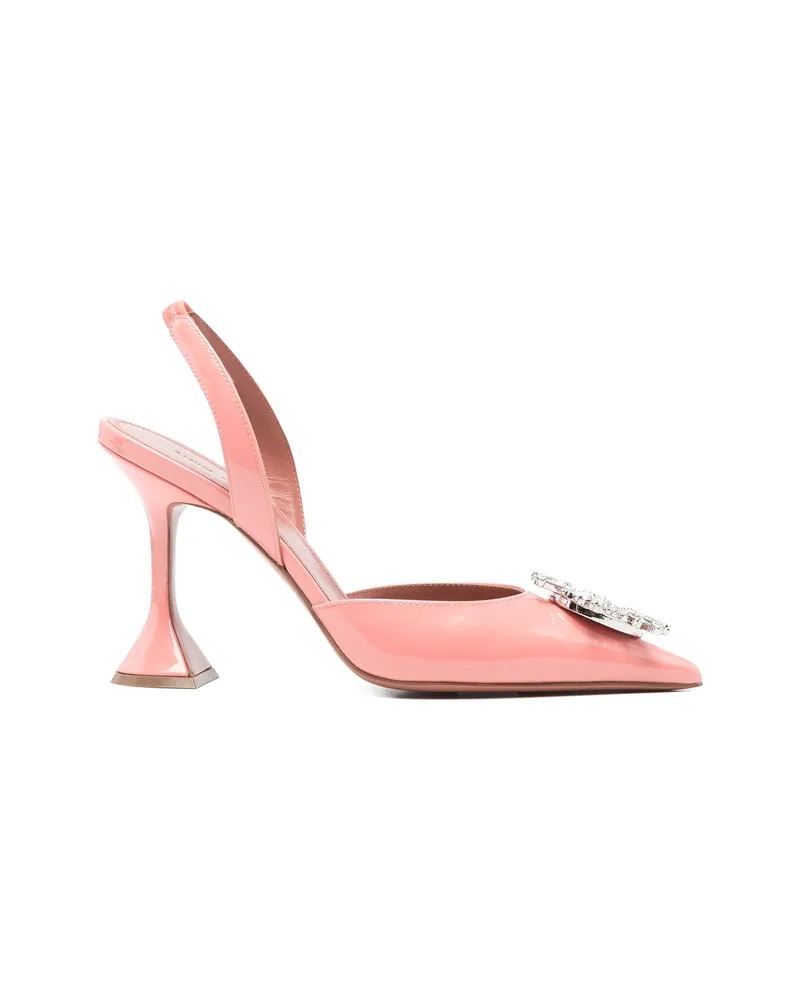 Amina Muaddi Begum Slingback Pumps Pink