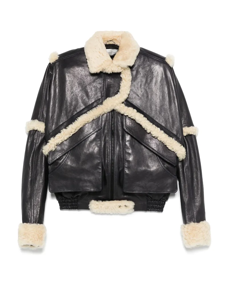 Magda Butrym Shearing Jacket Blue