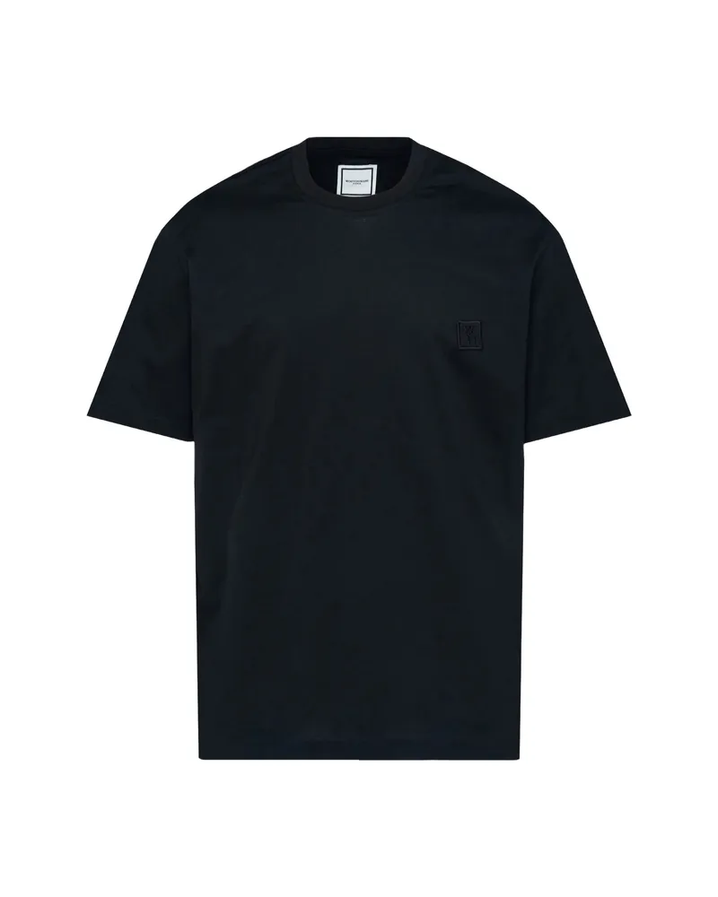 Wooyoungmi Floral-print T-shirt Black