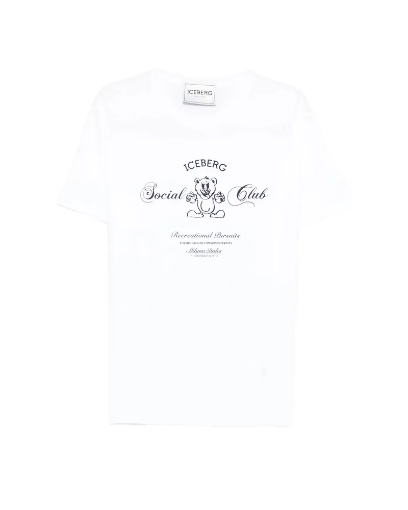Iceberg Graphic T-shirt White