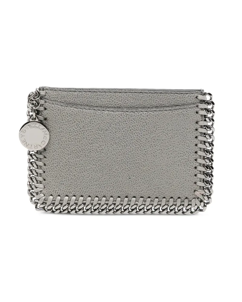 Stella McCartney Logo-pendant Cardholder Grey