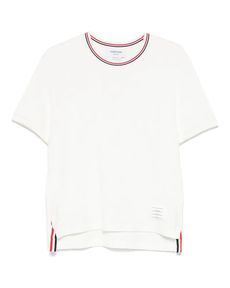 Thom Browne Crew-neck T-shirt White
