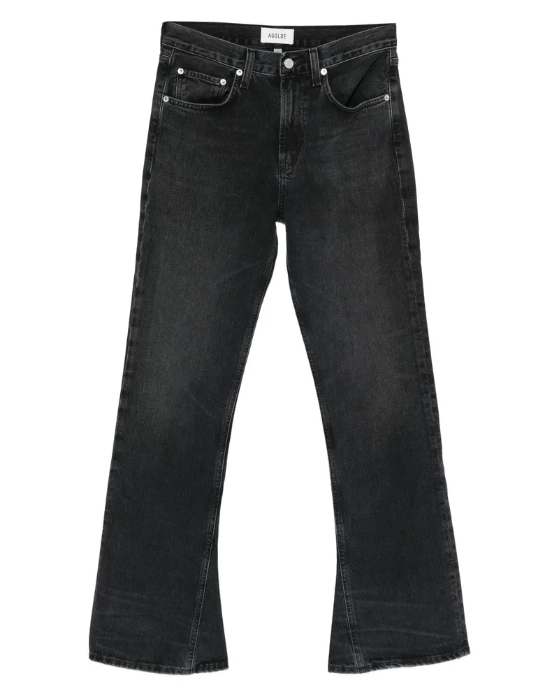 AGOLDE Flared Jeans Black