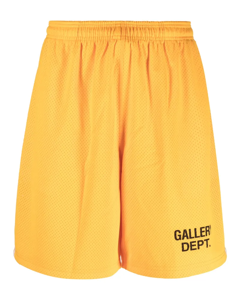 GALLERY DEPT. Logo-print Track Shorts Orange