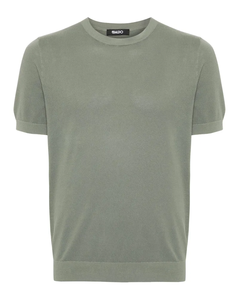 ERALDO Piqué Cotton T-shirt Green