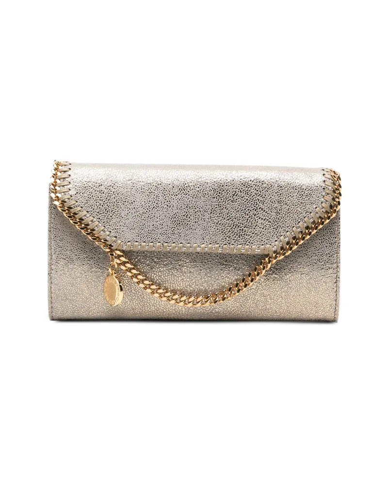 Stella McCartney Falabella Chain-trim Clutch Bag Gold