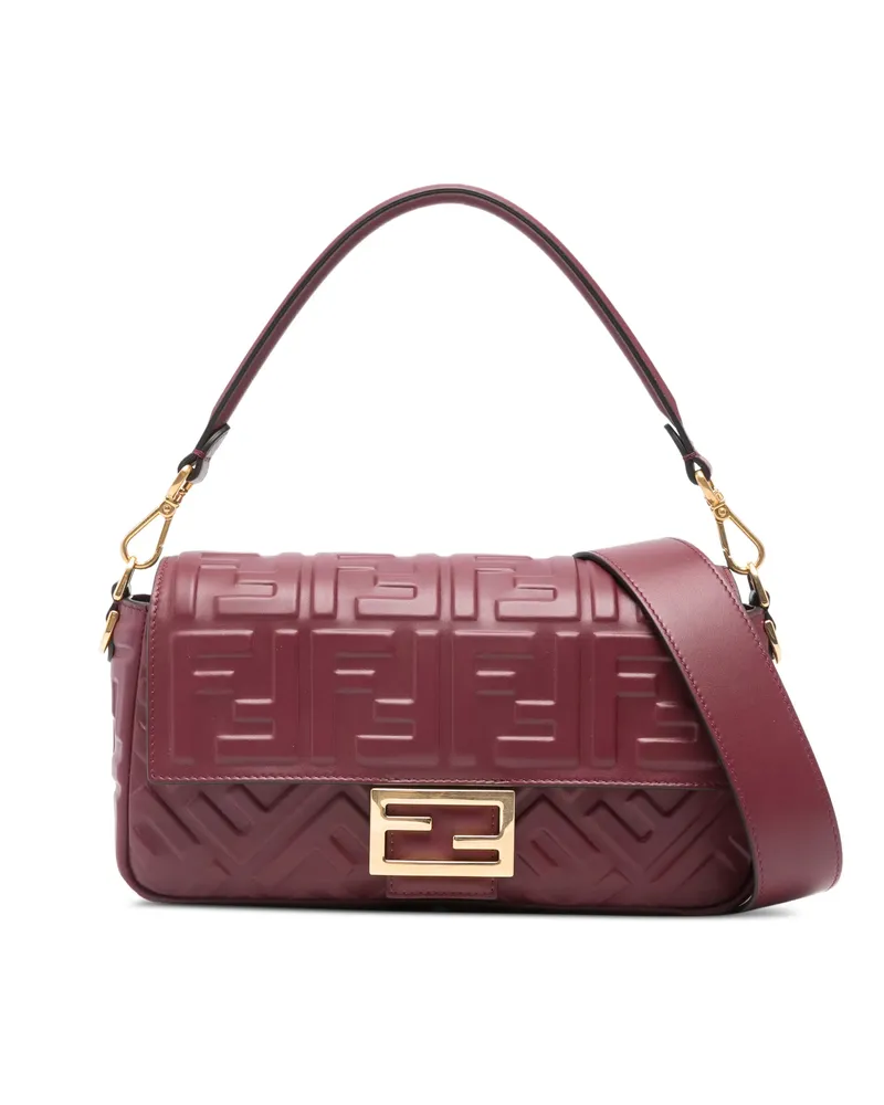 Fendi Baguette Shoulder Bag Red