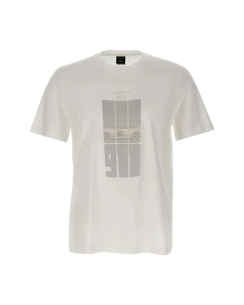 HUGO BOSS X Porsche Spirit70 GRX Graphic Short-sleeve T-shirt White