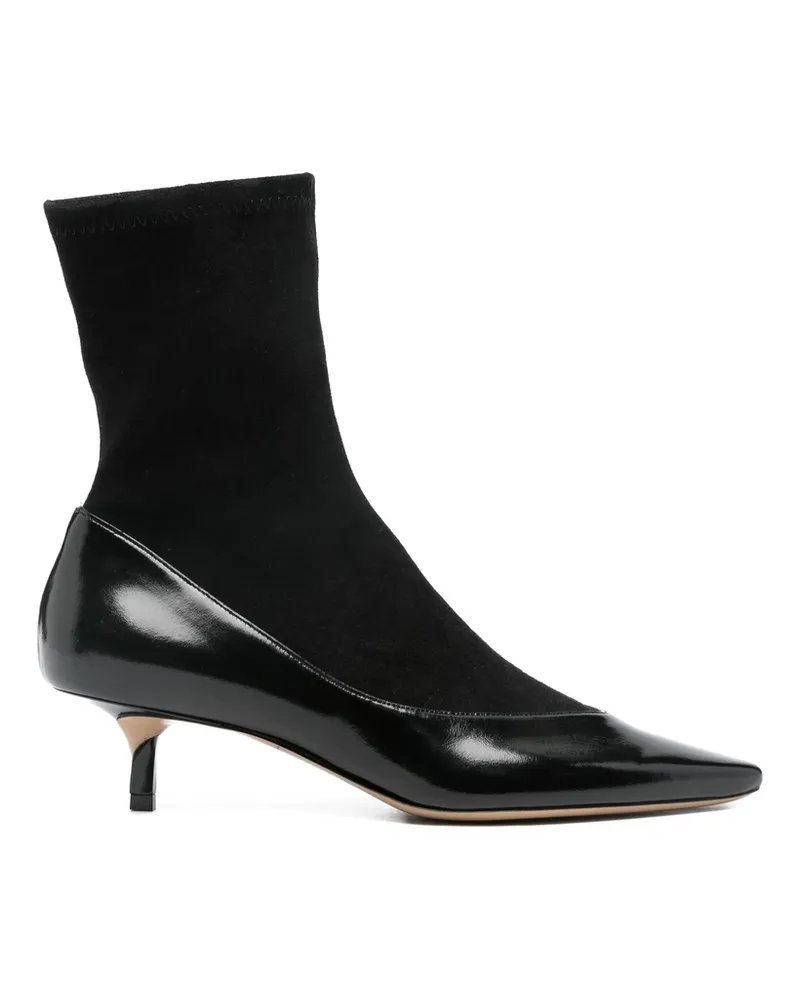 Jacquemus Tourni Pointed-toe Boots Black