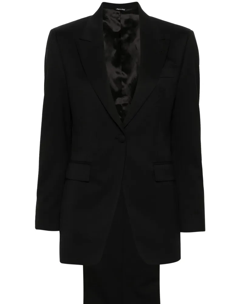 ERALDO Twill-weave Suit Black