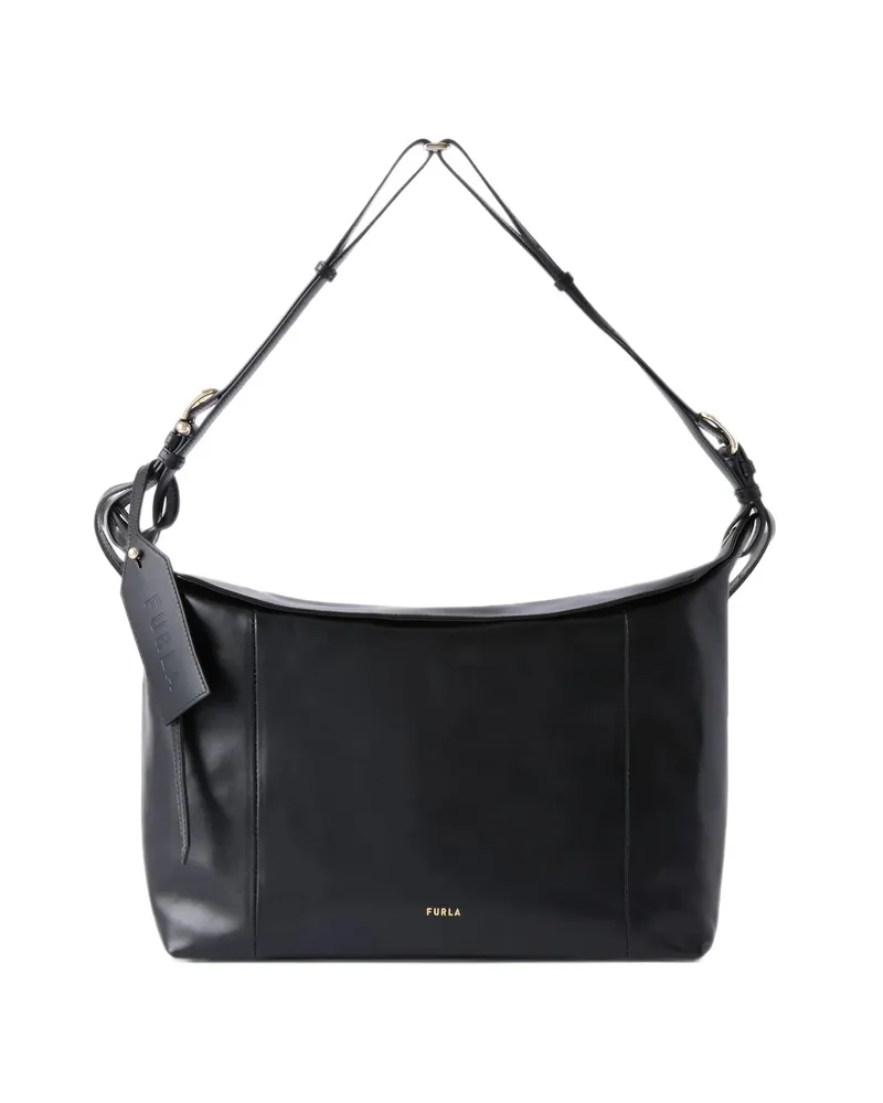 Furla Ginevra Shoulder Bag L Black