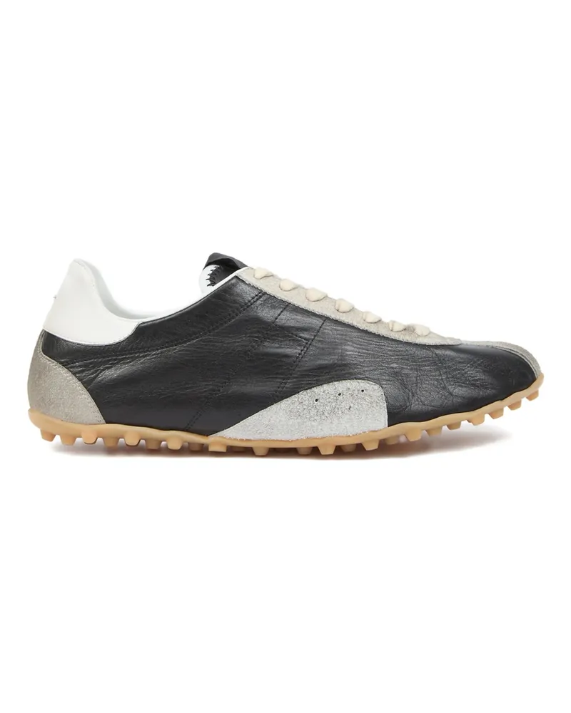 Maison Margiela Leather Sneakers Black