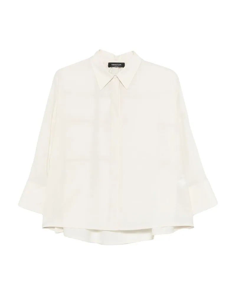 Fabiana Filippi Button Shirt Neutrals