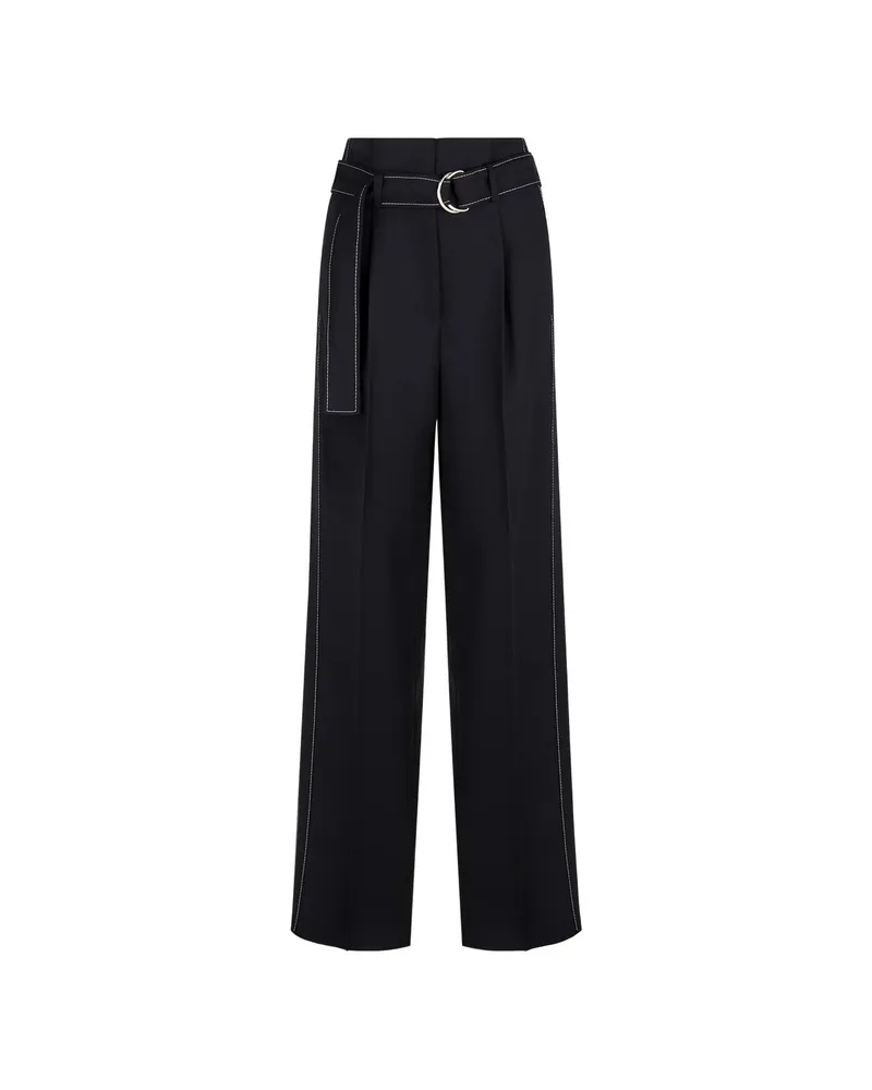 Seafarer Belted Trousers Black