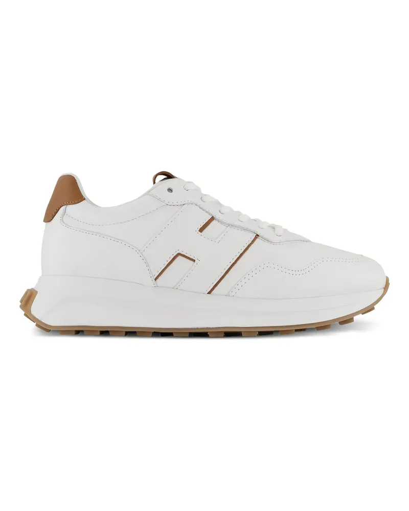 Hogan H641 Lace-up Leather Sneakers White