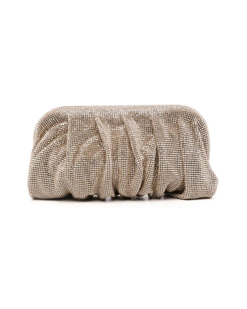 Benedetta Bruzziches Large Venus Clutch Bag Gold