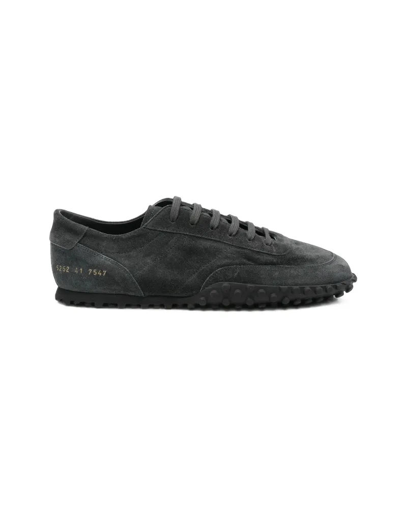 Common Projects Suede Panelled Sneakers Grey