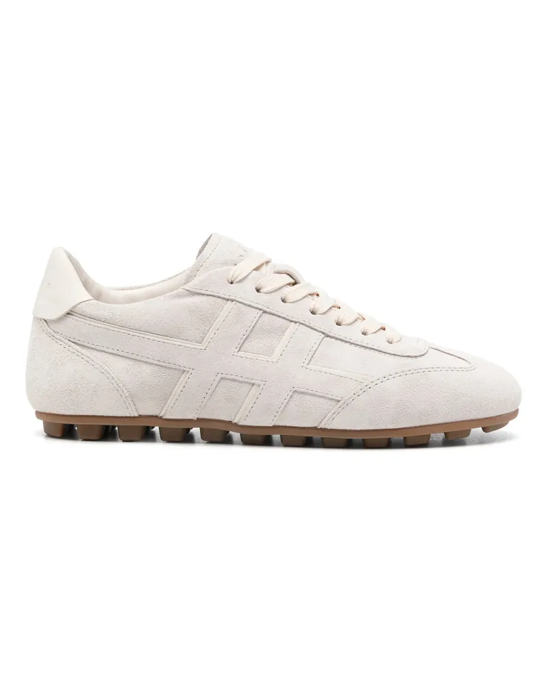 Hogan Olympia Suede Sneakers Neutrals