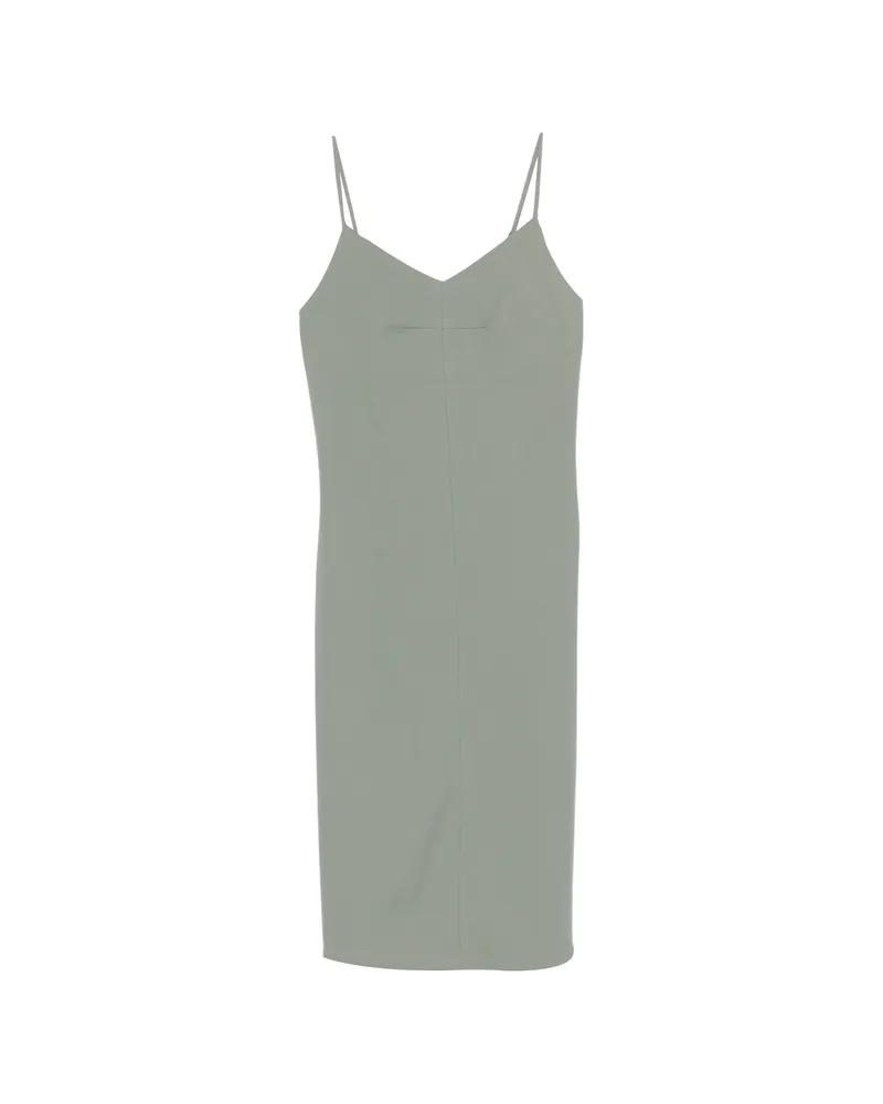 Calvin Klein Spaghetti-strap Midi Dress Green