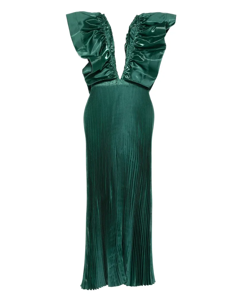 L'IDEE Ventoux Maxi Dress Green