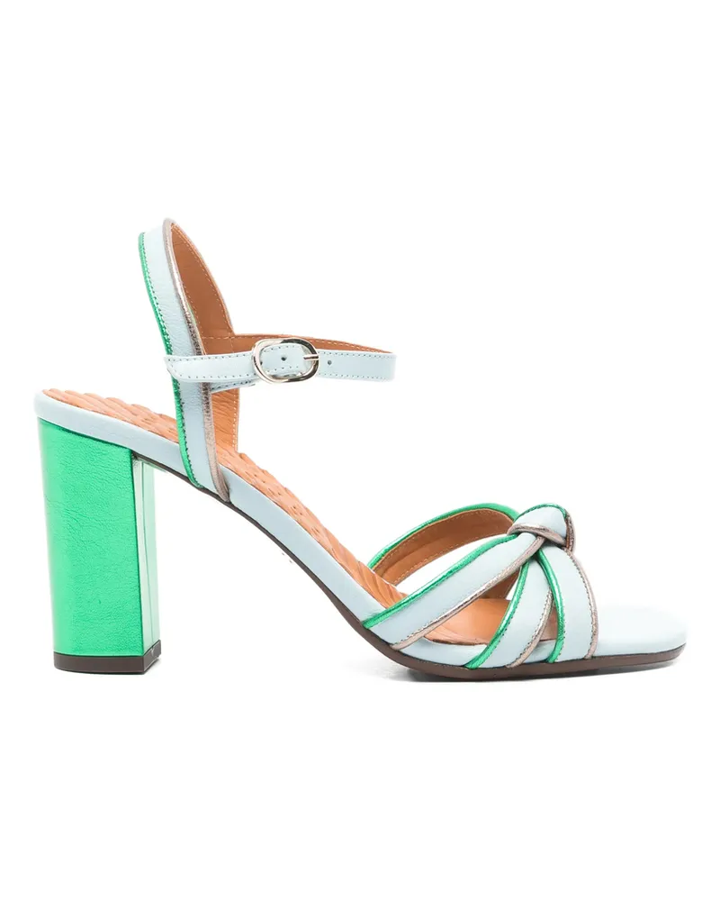 Chie Mihara Ballah Knotted Sandals Blue