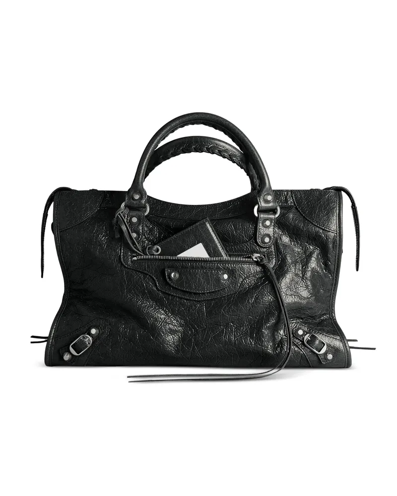 Balenciaga Medium Le City Tote Bag Black