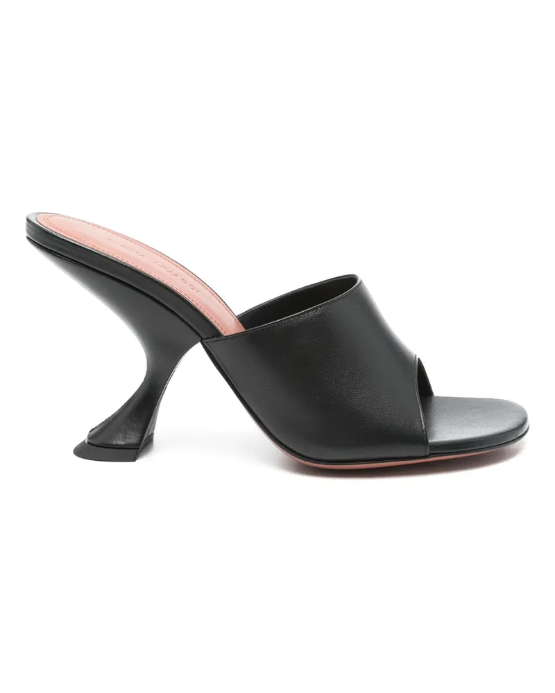 Amina Muaddi 90mm Taylor Sandals Black