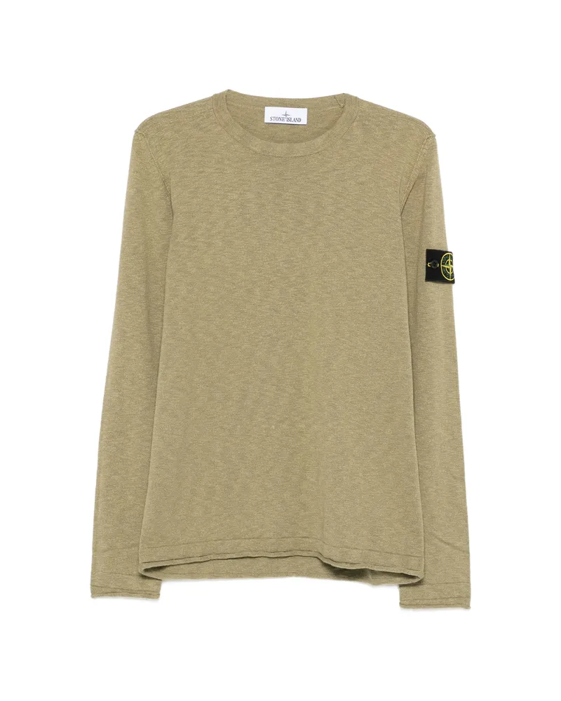 Stone Island Long Sleeve Sweater Green