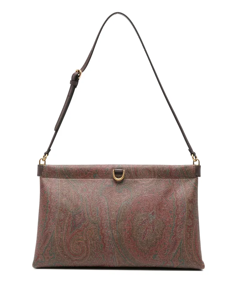 Etro Paisley-pattern Shoulder Bag Brown