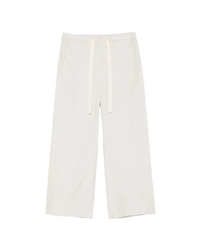 Max Mara Smmargento Drawstring Trousers Grey