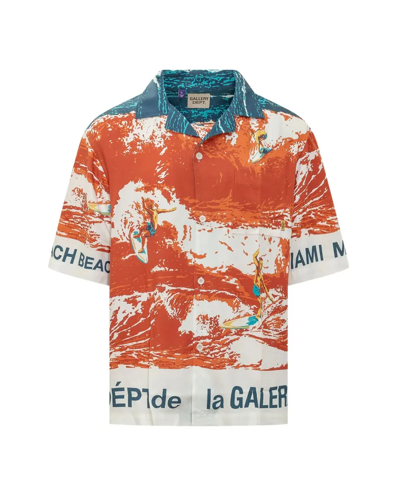 GALLERY DEPT. Graphic-print Shirt Red