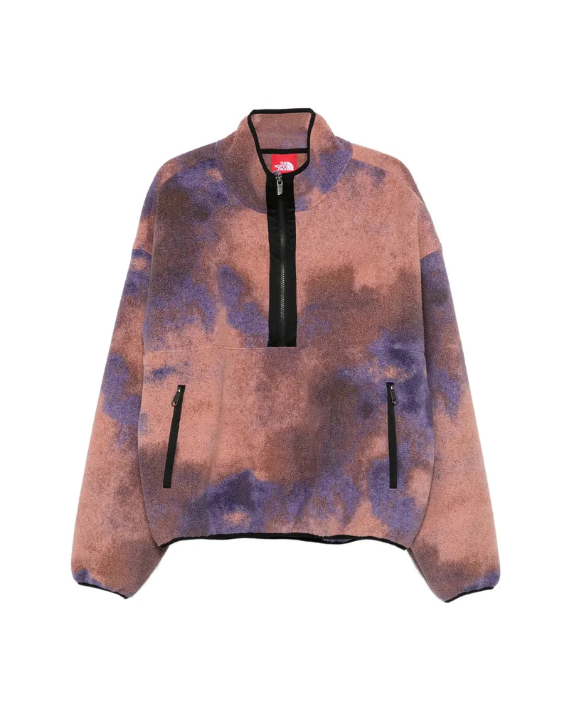 The North Face Cloud-print Sweater Brown