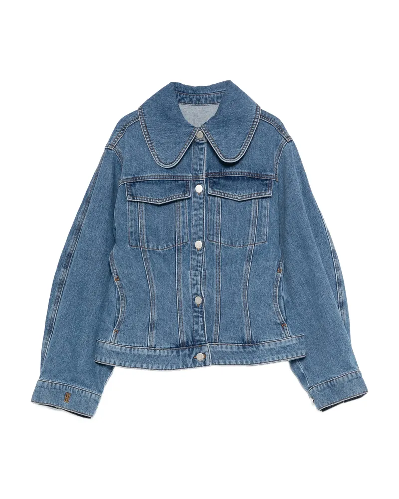 By Malene Birger Villies Denim Jacket Blue