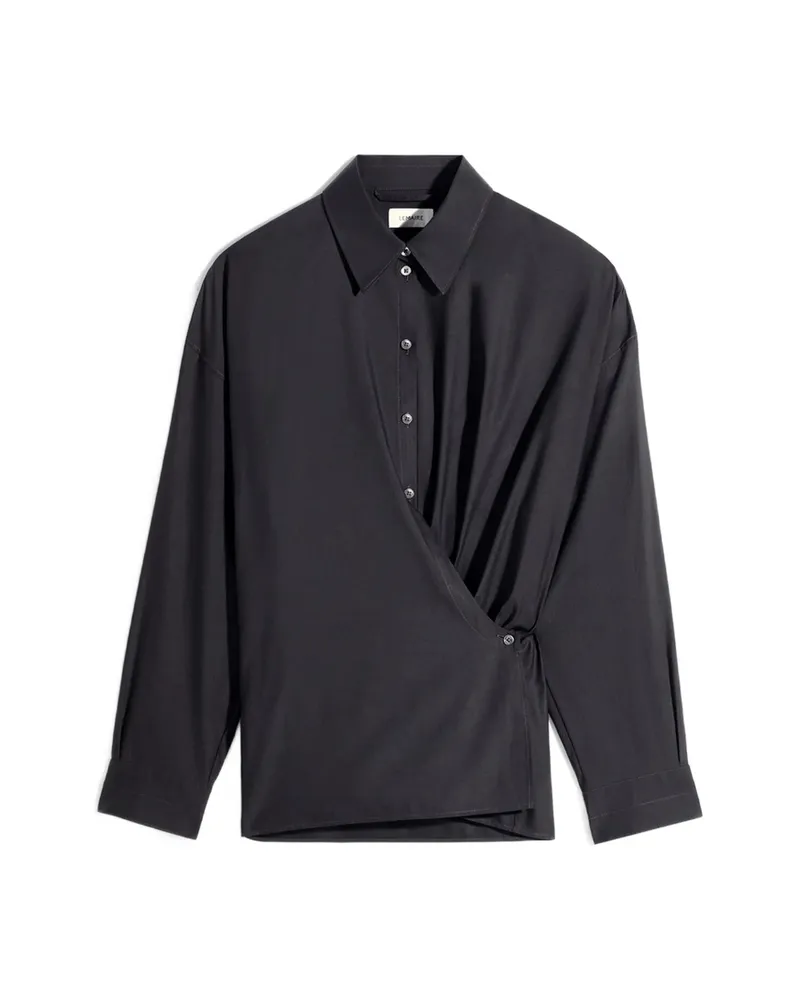 Christophe Lemaire Cotton Blend Shirt Black