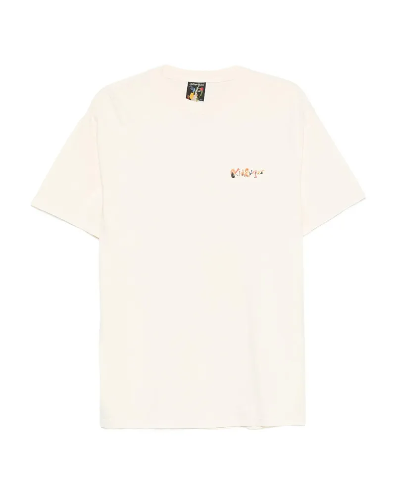KidSuper Logo-print T-shirt Neutrals