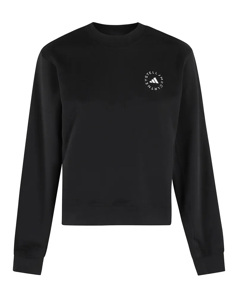 adidas Logo-print Sweatshirt Black