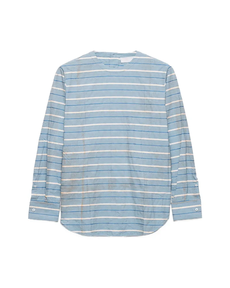 Prada Cotton Shirt Blue