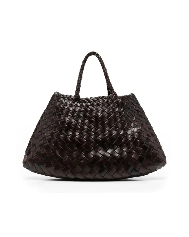 Dragon Diffusion Santa Croce Tote Bag Brown