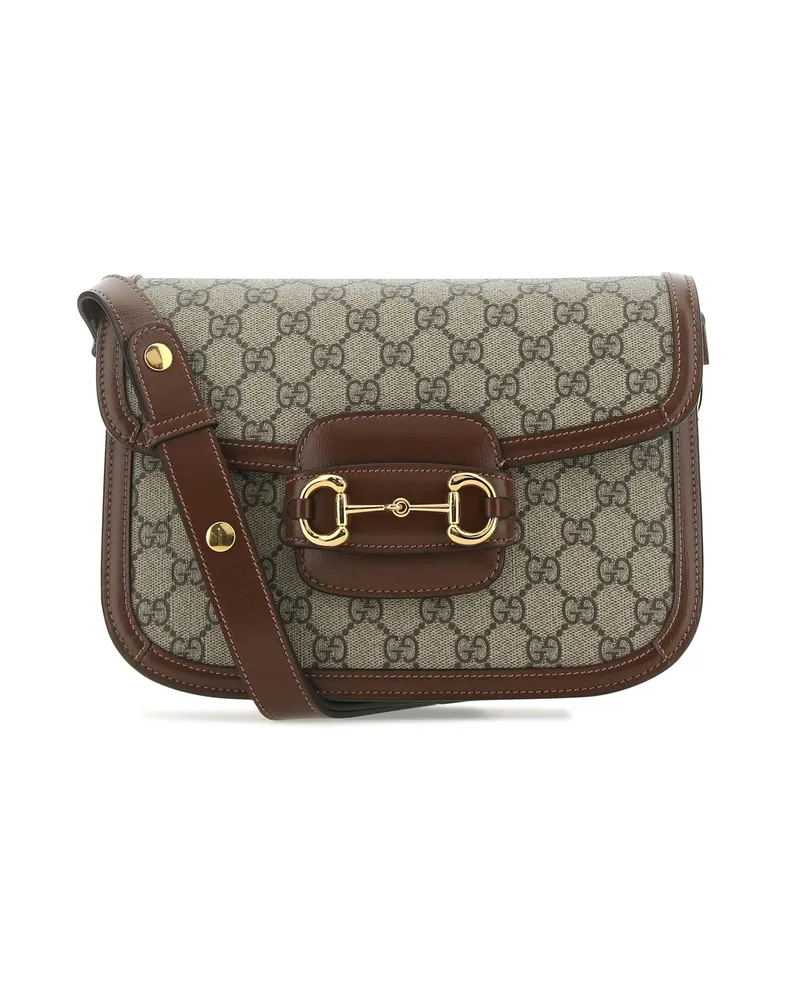 Gucci 1955 Horsebit Shoulder Bag Brown