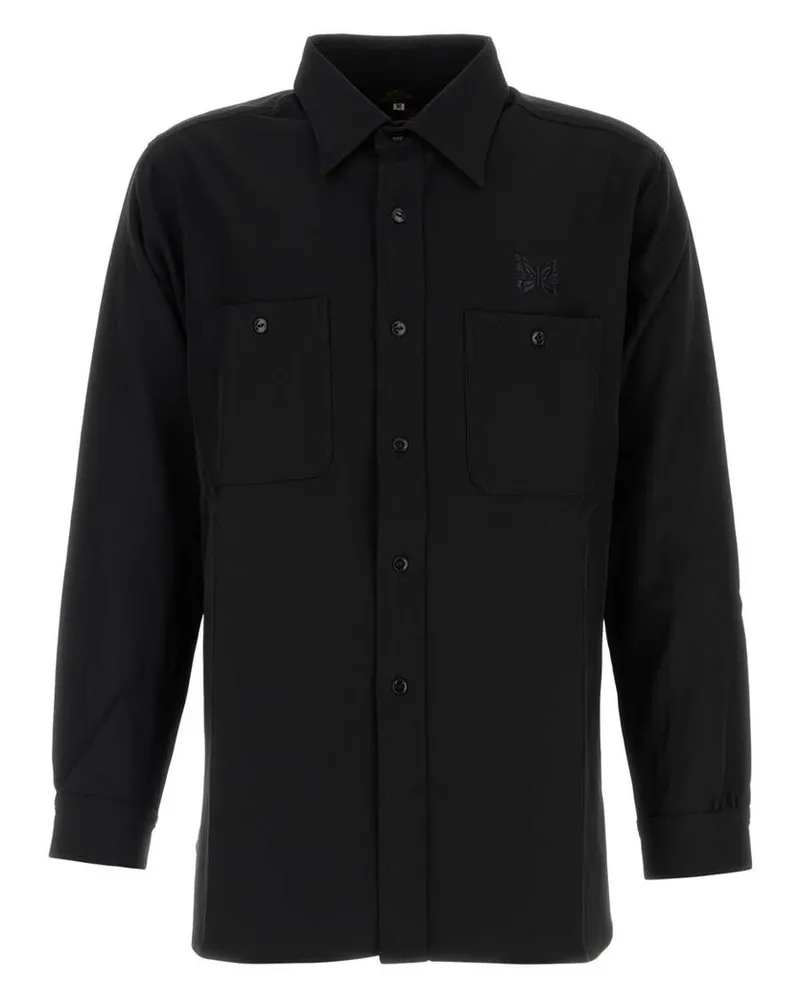 NEEDLES Twill Shirt Black